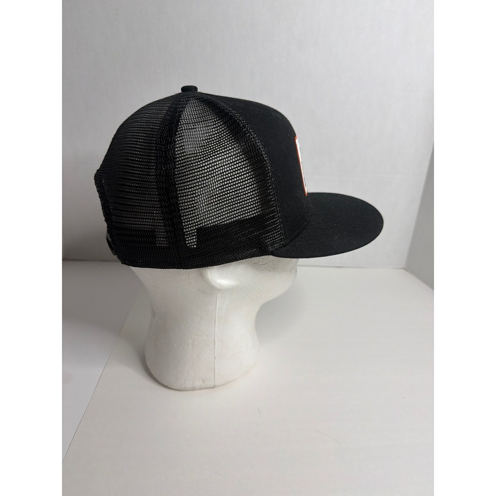 New Era 9FIFTY NashCards Nashville Trucker Hat Black Snapback Cap - Picture 4 of 7